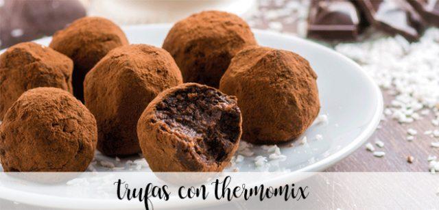 Trufas de Chocolate com Thermomix