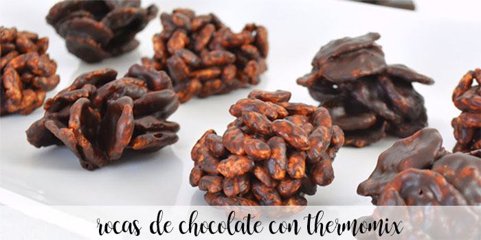 Rochas de Chocolate com Thermomix