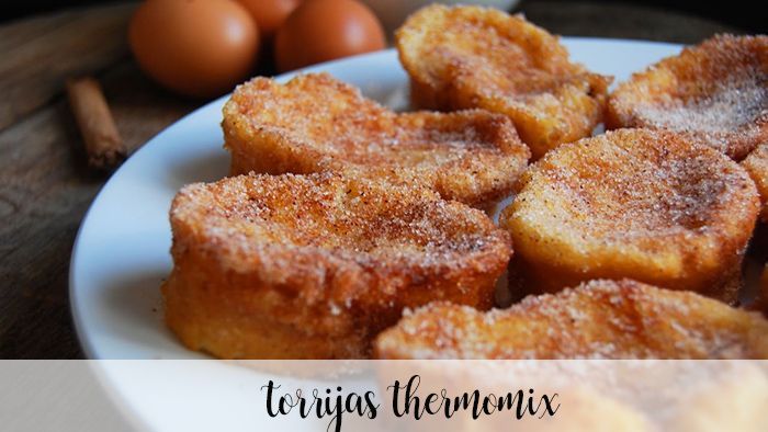 Receita de Torrijas no Thermomix