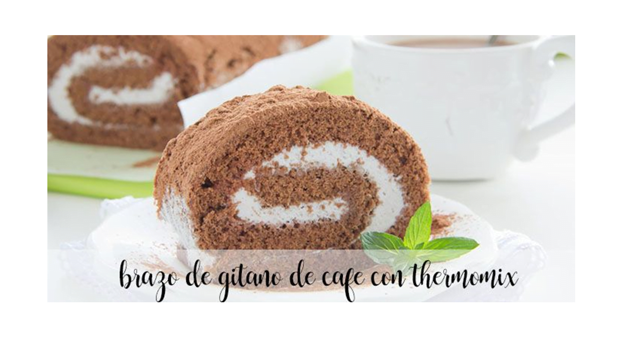 Bra&ccedil;o de caf&eacute; cigano com Thermomix