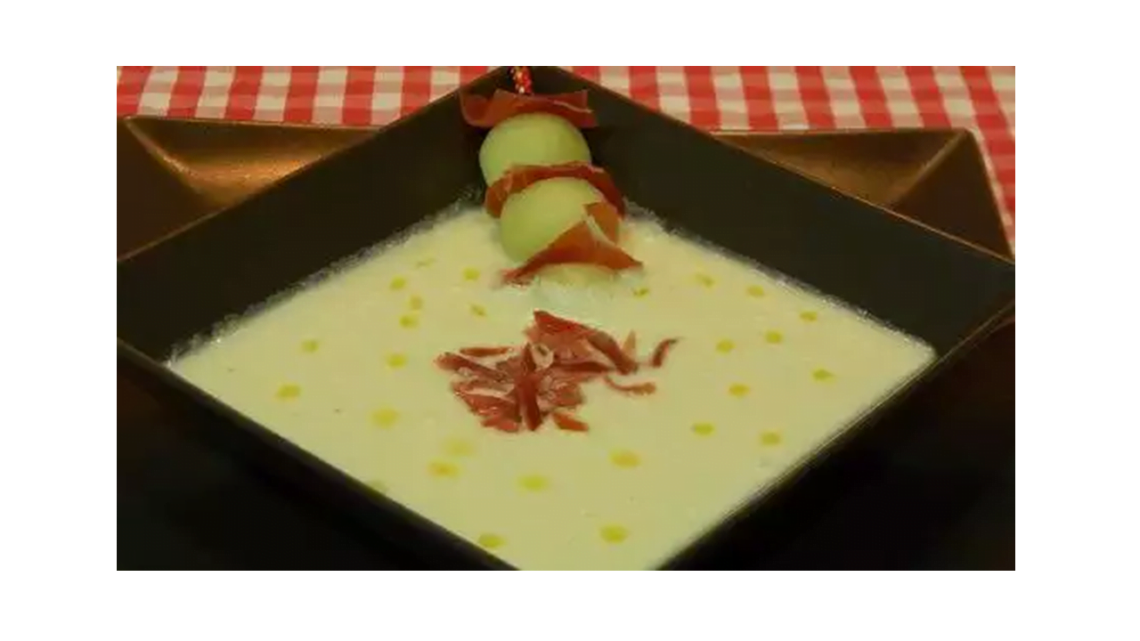 Receita de sopa de mel&atilde;o com a Thermomix