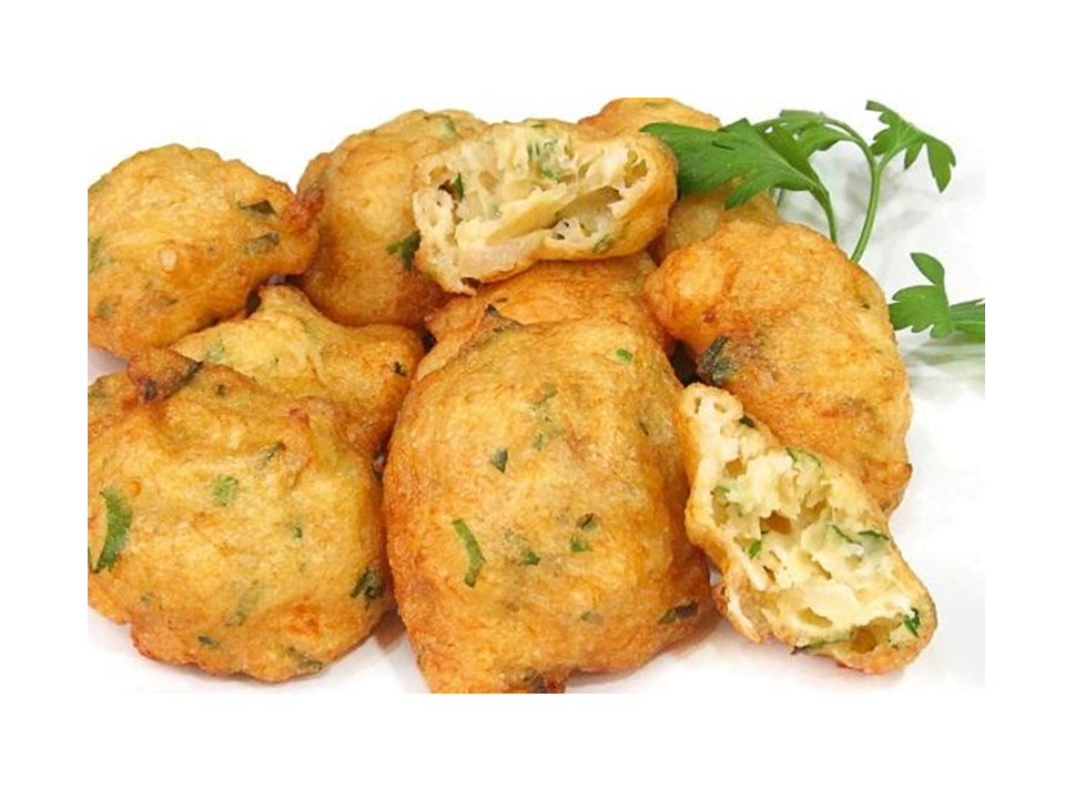 Bolinhos de bacalhau com o Thermomix