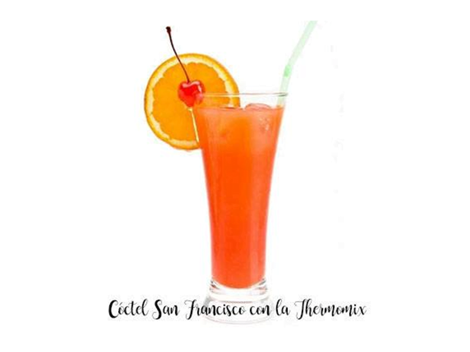 San Francisco coquetel com o Thermomix