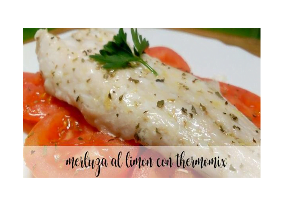 Pescada com lim&atilde;o no Thermomix
