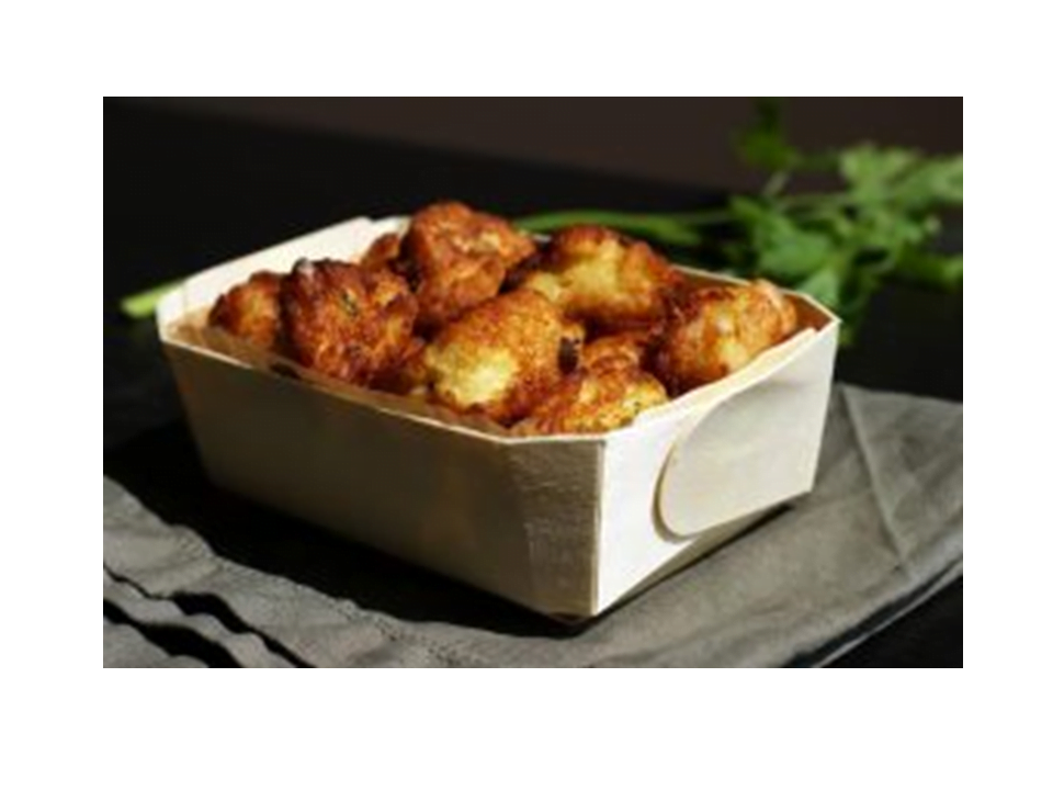 Bolinhos de bacalhau hindus com thermomix