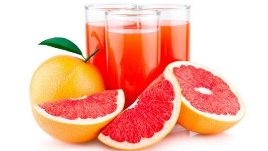 Suco de laranja e grapefruit com thermomix