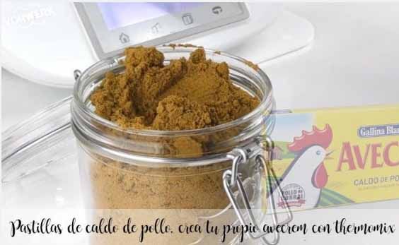 Concentrado de frango, crie o seu pr&oacute;prio avecrem com termomix