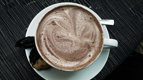 Chocolate ao copo com o bimby