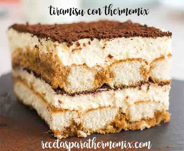 Tiramisu com Thermomix