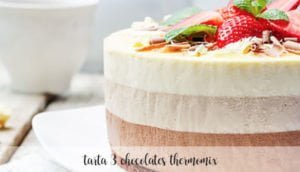Bolo de três chocolates com Thermomix