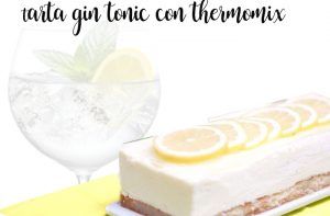 Bolo Gin e Tonic com Thermomix