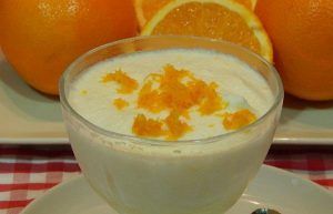 Mousse de laranja com a Thermomix