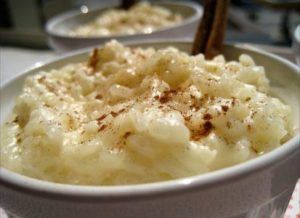 Pudim de arroz com leite com o Thermomix
