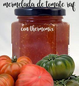 Geléia de tomate raf com thermomix
