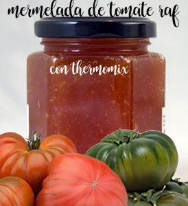 Geléia de tomate raf com thermomix
