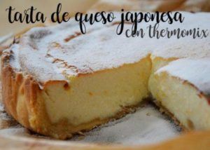 Bolo de queijo japonês com thermomix