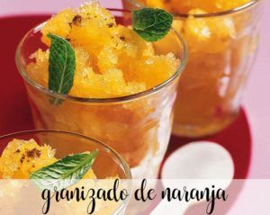 Granita laranja com thermomix