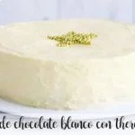 Bolo de chocolate branco com Thermomix