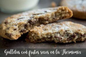 Cookies com nozes no Thermomix