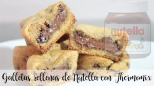 Bolinhos Nutella Recheados com Thermomix