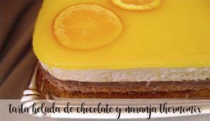 Bolo gelado de chocolate e laranja com Thermomix