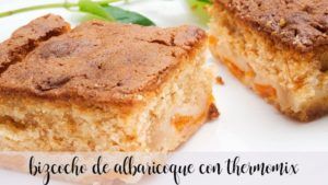 Pão de ló de damasco com Thermomix