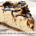 Cheesecake de chocolate e caramelo com Thermomix