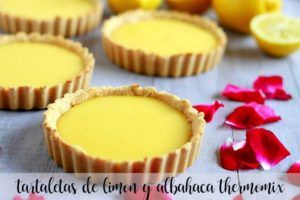 Tarteletes de Limão e Manjericão com Thermomix