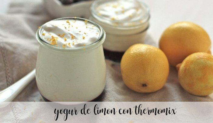 Iogurte de limão com thermomix