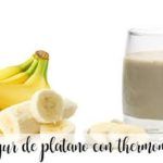 Iogurte de banana com thermomix