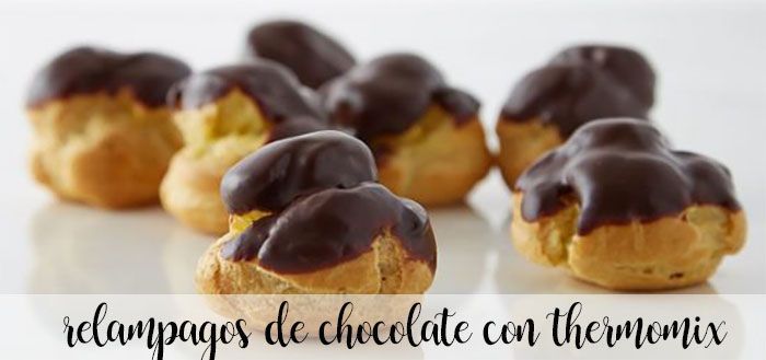 Raio de chocolate com thermomix