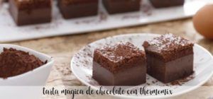 Bolo de chocolate mágico com Thermomix