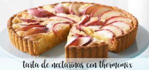 Bolo de nectarina com Thermomix