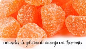 Balas de geléia de laranja com thermomix