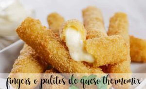 Dedos ou palitos de queijo com thermomix