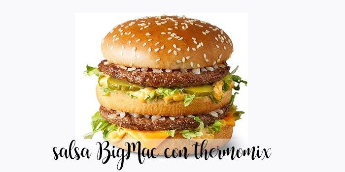 Molho Big Mac com Thermomix