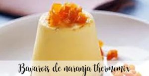 Bavarois de laranja com thermomix