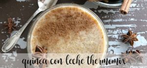 Quinoa com leite com thermomix