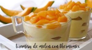 Tiramisu de melão com thermomix
