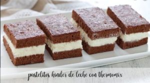 Bolos de Milk Kinder com termomix