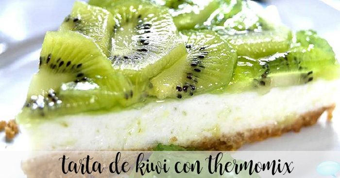Bolo de Kiwi com Thermomix