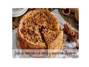 Torta de canela e nozes com Thermomix