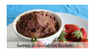 Hummus de Chocolate com Thermomix