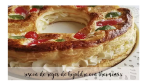 Massa folhada Roscón de Reyes com Thermomix