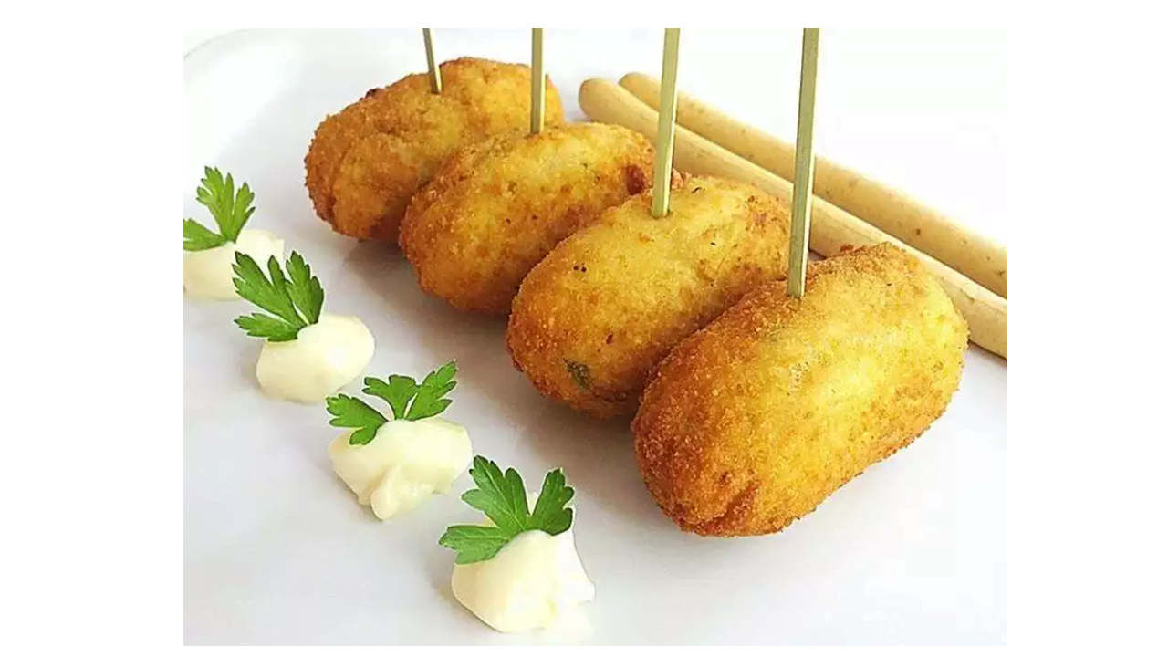 Croquetes de lagosta com termomix