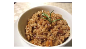Receita de Risotto com cogumelos na Thermomix