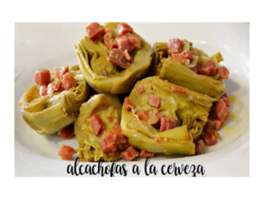 Alcachofras em cerveja com thermomix