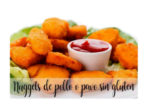 Nuggets de frango ou peru sem glúten com thermomix