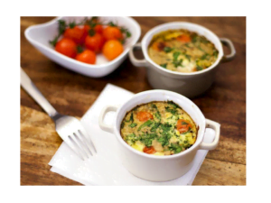 Caçarolas de tortilha de atum com Thermomix