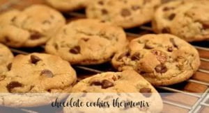 Biscoitos de chocolate com lascas de chocolate na Thermomix